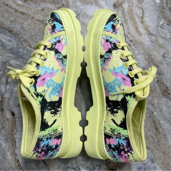 New Camper Brutus Multicolor Canvas Sneakers Size 39 K200576-007 - Picture 6 of 13